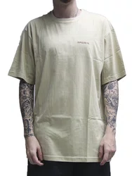 Camiseta Masculina Big Rc Brand Icon Manga Curta Estampada - Khaki