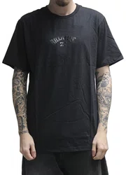 Camiseta Masculina Billabong Arch Manga Curta Estampada - Preto