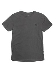 Camiseta Masculina Billabong Small Brand Manga Curta Estampada - Cinza