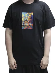 Camiseta Masculina Blinca BCN W Manga Curta Estampada - Preto
