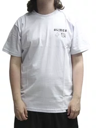 Camiseta Masculina Blinca Street Style Manga Curta Estampada - Branco