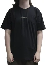 Camiseta Masculina Blunt Amore Puro Manga Curta Estampada - Preto