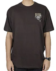 Camiseta Masculina Blunt Básica Arcadia Manga Curta Estampada - Marrom