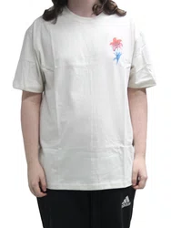 Camiseta Masculina Blunt Basica Eden Manga Curta Estampada - Bege