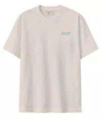 Camiseta Masculina Blunt Básica Sword Manga Curta Estampada - Off White