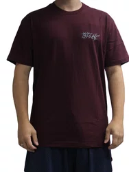 Camiseta Masculina Blunt Basica Sword Manga Curta Estampada - Vinho