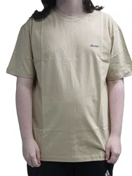 Camiseta Masculina Blunt Box Signature Manga Curta Estampada - Aveia