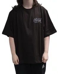 Camiseta Masculina Blunt Boxy Grillz Manga Curta Estampada - Marrom