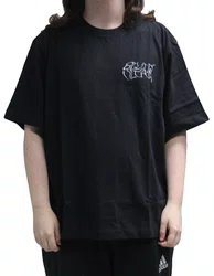Camiseta Masculina Blunt Boxy Grillz Manga Curta Estampada - Preto