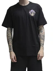 Camiseta Masculina Blunt Mushy Manga Curta Estampada - Preto