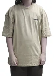 Camiseta Masculina Blunt Over Backflip Manga Curta Estampada - Aveia