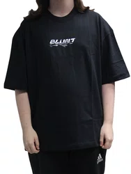Camiseta Masculina Blunt Over Flariel Manga Curta Estampada - Preto