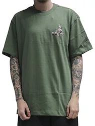 Camiseta Masculina Blunt Premium Palazzo B Manga Curta Estampada - Dark Green