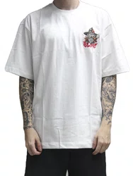 Camiseta Masculina Blunt Premium Saruman Manga Curta Estampada - Branco