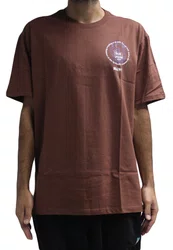 Camiseta Masculina Blunt Specter B Manga Curta Estampada - Marrom