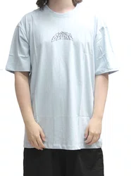 Camiseta Masculina Blunt Vitti B Manga Curta Estampada - Azul