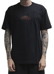 Camiseta Masculina Blunt Vitti B Manga Curta Estampada - Preto