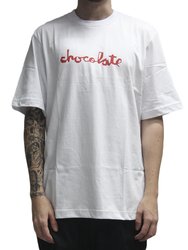 Camiseta Masculina Chocolate Og Chunk Manga Curta Estampada - Branco