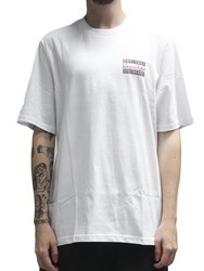 Camiseta Masculina Chocolate Parental Manga Curta Estampada - Branco