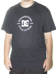 Camiseta Masculina DC Star Pilot Manga Curta Estampada - Preto
