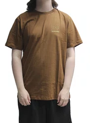 Camiseta Masculina DC Starco Manga Curta Estampada - Marrom