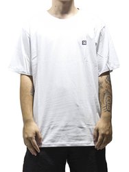Camiseta Masculina DC Transfer Manga Curta Estampada - Branco