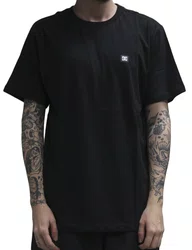 Camiseta Masculina DC Transfer Manga Curta Estampada - Preto