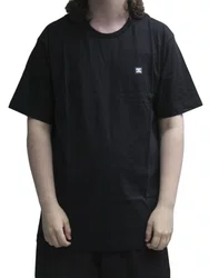 Camiseta Masculina DC Transfer Manga Curta Estampada - Preto