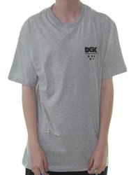 Camiseta Masculina DGK All Star Manga Curta Estampada - Cinza/Mescla