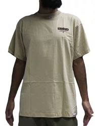 Camiseta Masculina Diamond Hardware Company Manga Curta Estampada - Khaki