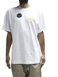 Camiseta Masculina Diamond Layback CO Manga Curta Estampada - Branco