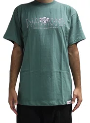 Camiseta Masculina Diamond Secrets Die Manga Curta Estampada - Verde