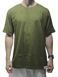 Camiseta Masculina Diamond Small Og Sign Manga Curta Estampada - Verde