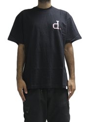 Camiseta Masculina DIamond Un Polo Manga Curta Estampada - Preto