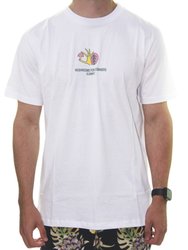 Camiseta Masculina Element M/C Spores Manga Curta Estampada - Branco