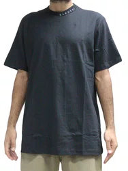 Camiseta Masculina Element Neck Sing Manga Curta Estampada - Preto