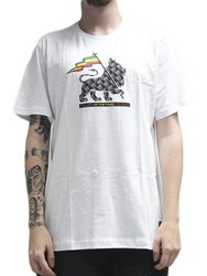 Camiseta Masculina Federal Art Jamai Manga Curta Estampada - Branco