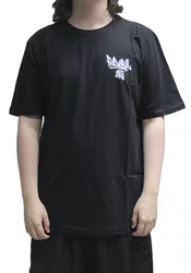 Camiseta Masculina Federal Art Spergy Manga Curta Estampada - Preto