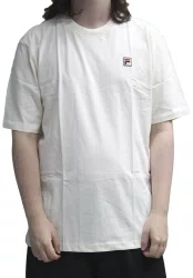 Camiseta Masculina Fila Comfort Gt Manga Curta Estampada - Off White