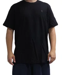 Camiseta Masculina Fila Regular Manga Curta Estampada - Preto