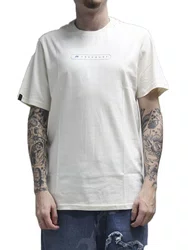 Camiseta Masculina Freesurf Buttom Manga Curta Estampada - Off White