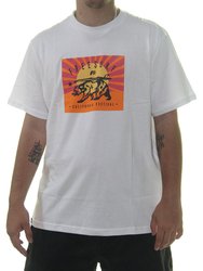 Camiseta Masculina Freesurf California Manga Curta Estampada - Branco