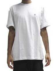 Camiseta Masculina Freesurf Essential Circle Manga Curta Estampada - Branco
