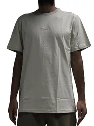 Camiseta Masculina Freesurf Needles Manga Curtab Estampada - Bege