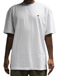 Camiseta Masculina Freesurf Over Basic Manga Curta Estampada - Branco
