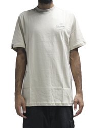 Camiseta Masculina Freesurf Simple Manga Curta Estampada - Bege