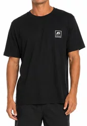 Camiseta Masculina Freesurf Square Manga Curta Estampada - Preto