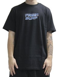 Camiseta Masculina Freesurf Tech - Preto