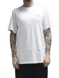 Camiseta Masculina Freesurf Wave Manga Curta Estampada - Branco