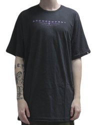 Camiseta Masculina Grow Clean Row Manga Curta Estampada - Preto